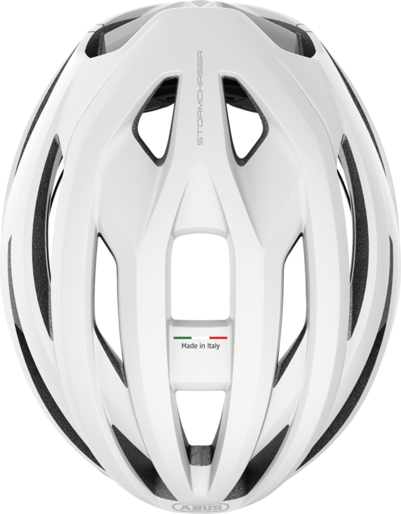 Abus STORMCHASER ACE Road and Gravel Helmet : Polar White-3