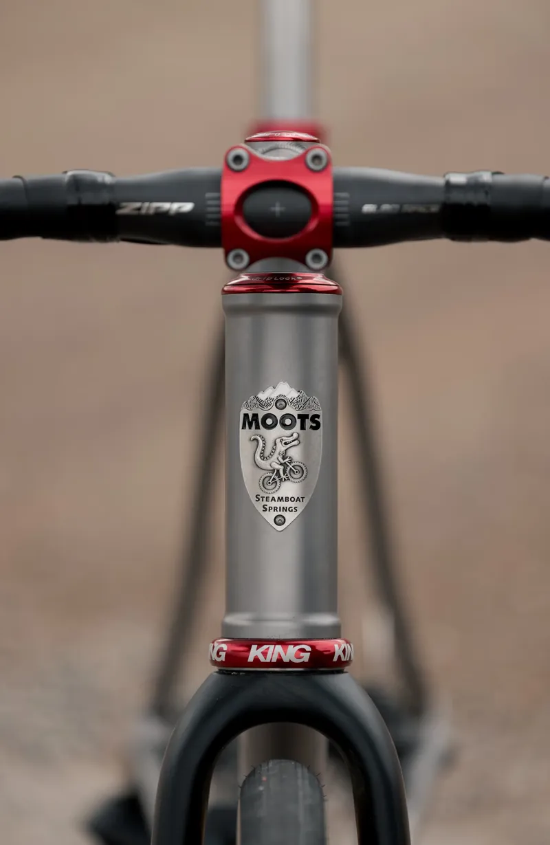 Moots COUNTY LINE All Road Titanium Frame + Kit : Brushed Ti-9