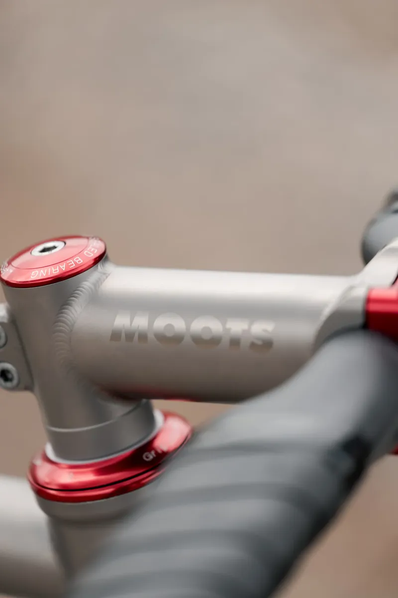 Moots COUNTY LINE All Road Titanium Frame + Kit : Brushed Ti-5