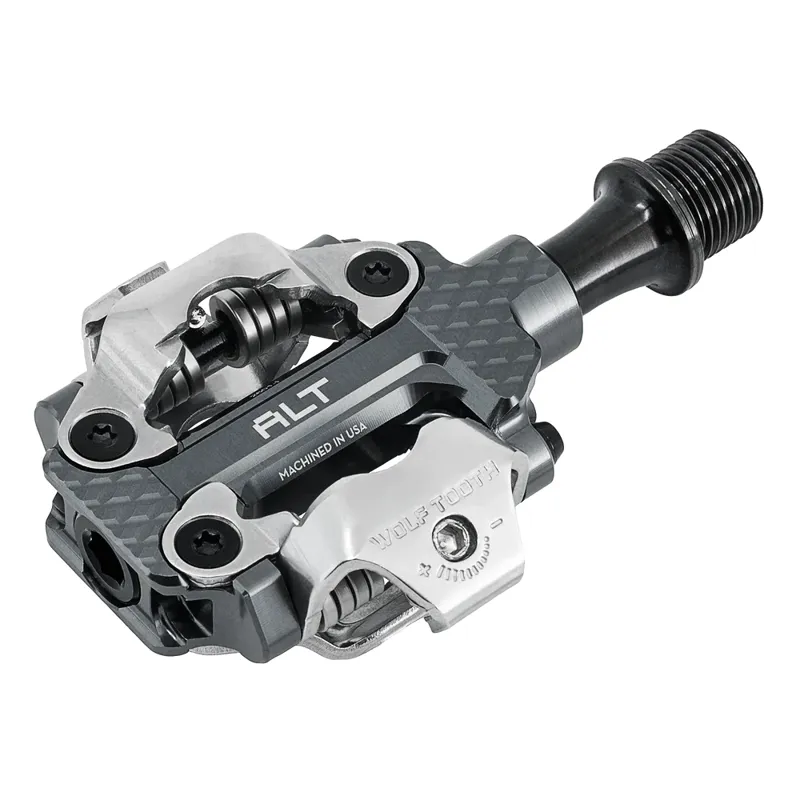 Wolf Tooth MKØ ALT XC Clipless Pedals in Stealth Grey-1