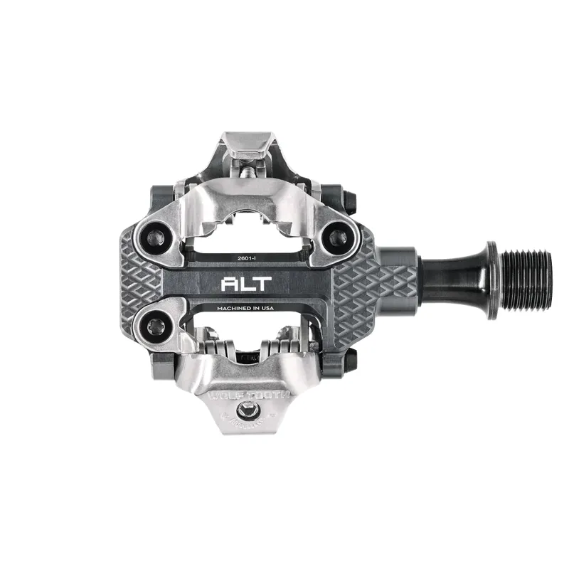 Wolf Tooth MKØ ALT XC Clipless Pedals in Stealth Grey-2