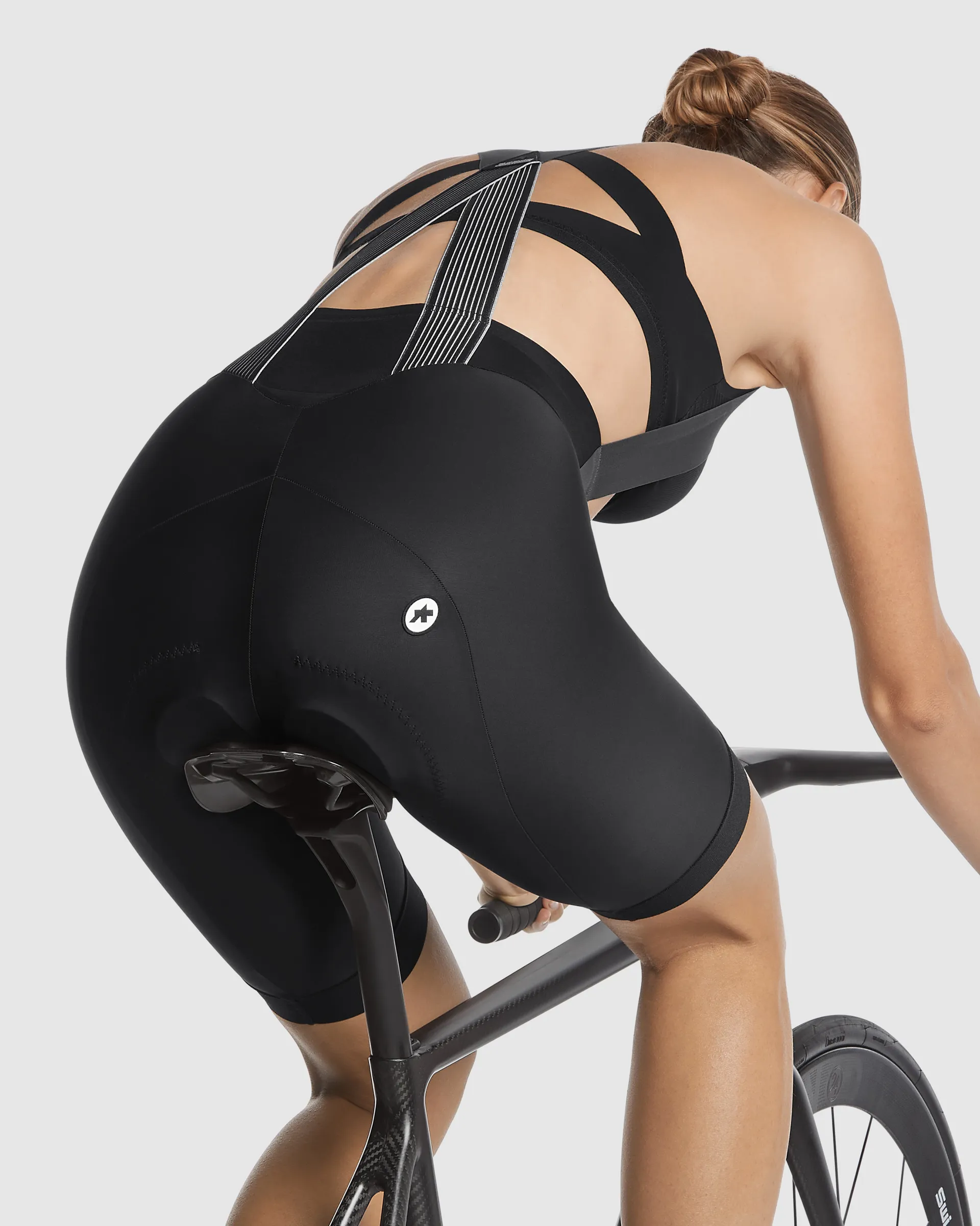 Assos UMA GT Womens Cycling Bib Shorts C2 Black Series