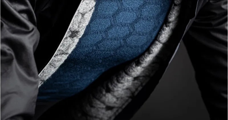 Q36.5 Base Layer 4 PLUS : Long Sleeve Thermal Base Layer in NAVY BLUE-2