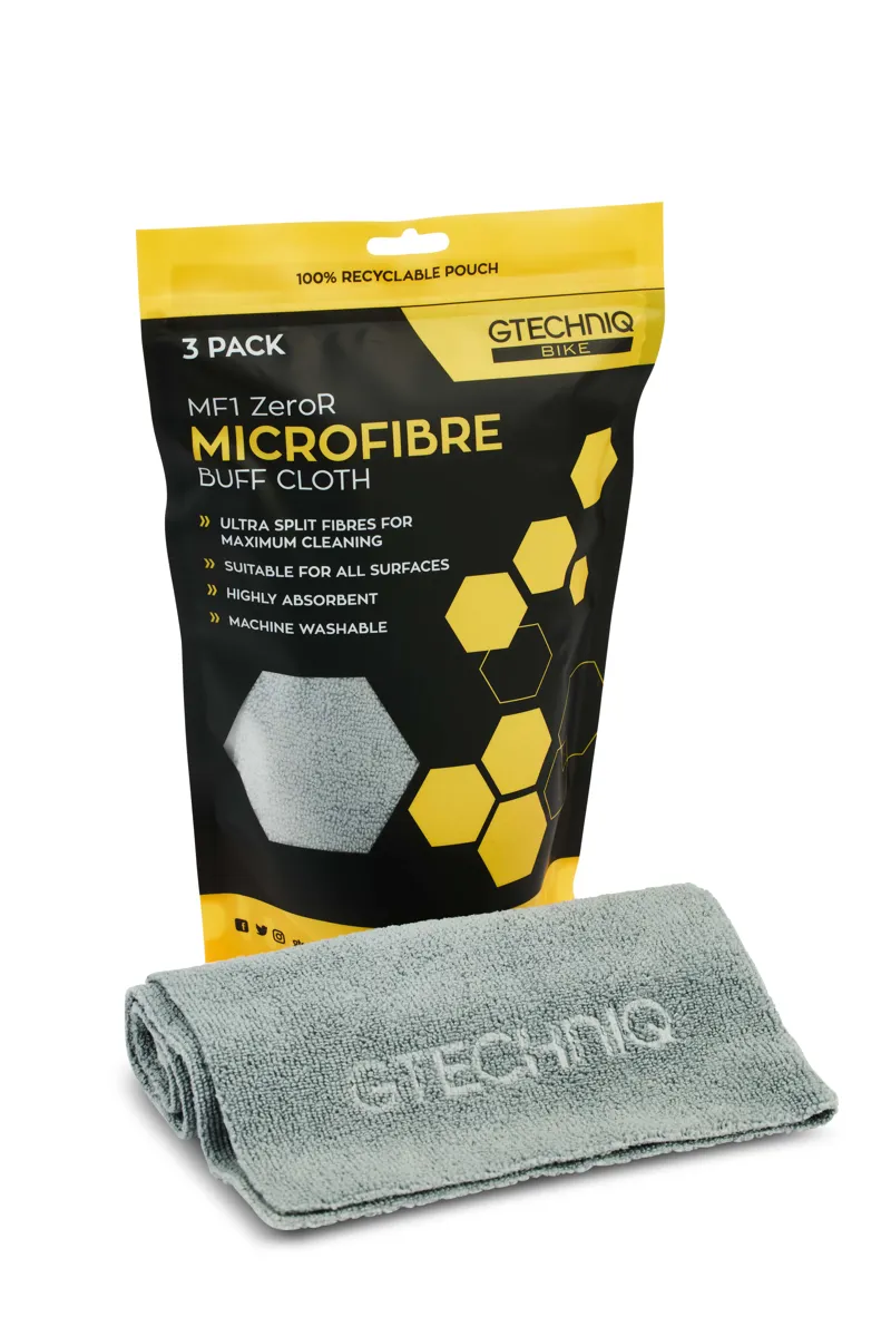 Gtechniq Bike Microfibre 3 Pack