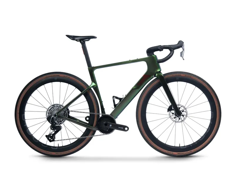 3T Racemax 2 ITALIA Gravel Race Bike: FORCE XPLR TORNO: Smeraldo GREEN