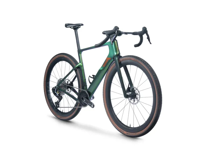 3T Racemax 2 ITALIA Gravel Race Bike: FORCE XPLR TORNO: Smeraldo GREEN-2