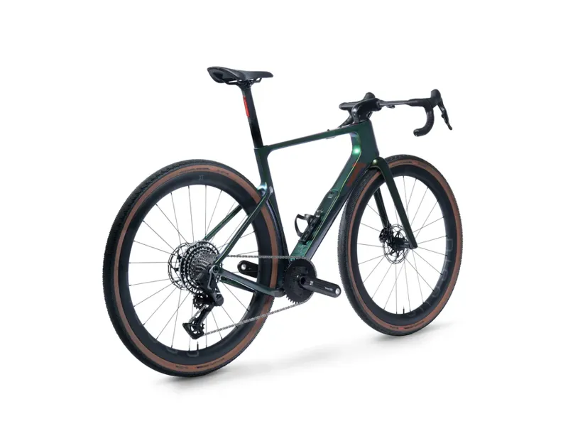 3T Racemax 2 ITALIA Gravel Race Bike: FORCE XPLR TORNO: Smeraldo GREEN-1