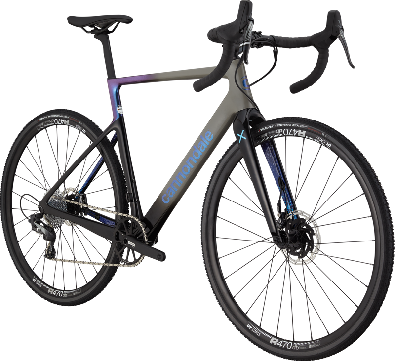 Cannondale SuperSix EVO CX Carbon Cyclocross Race Bike : Purple Haze-1