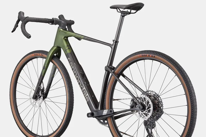 2025 Cannondale Topstone Carbon 2 AXS 1x Gravel Bike in Spruce Green-4
