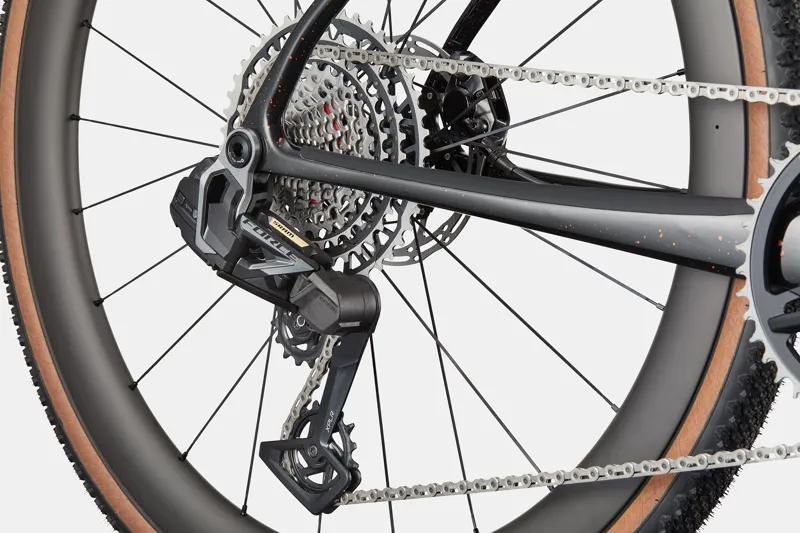 2025 Cannondale SuperX Carbon 1 Gravel Bike in Black / Copper Ore-4