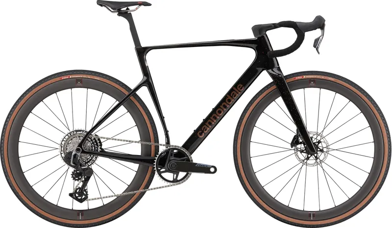 2025 Cannondale SuperX Carbon 1 Gravel Bike in Black / Copper Ore