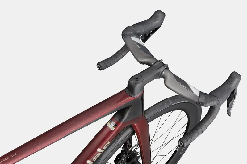 2026 Cannondale Supersix EVO 3 : Force AXS : Cherry Lacquer-2