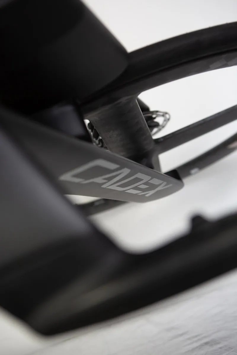 CADEX TRI Triathlon Frame Kit in Silver Rush-10