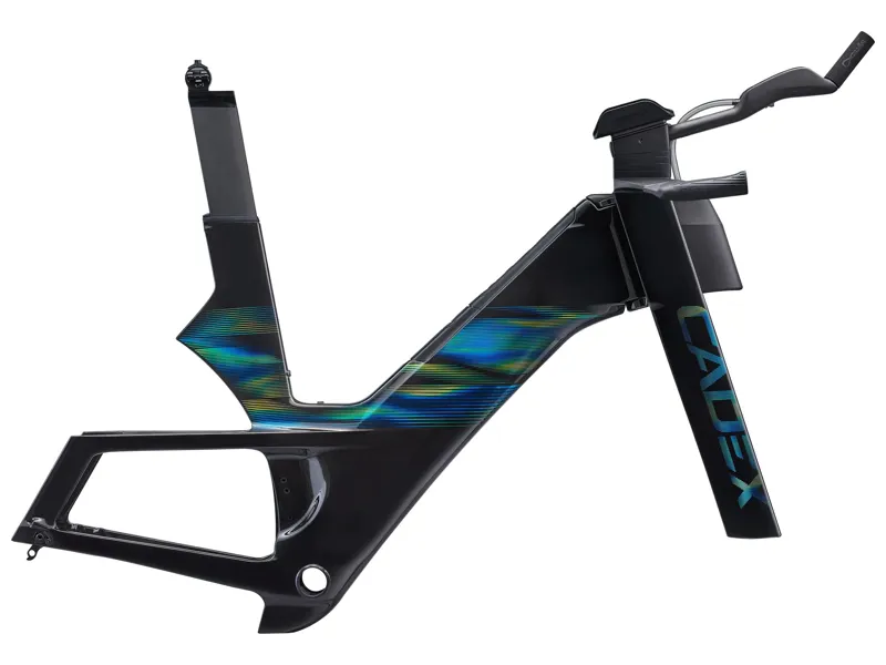 CADEX TRI Triathlon Frame Kit in Aurora Hologram