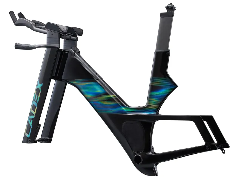 CADEX TRI Triathlon Frame Kit in Aurora Hologram-3