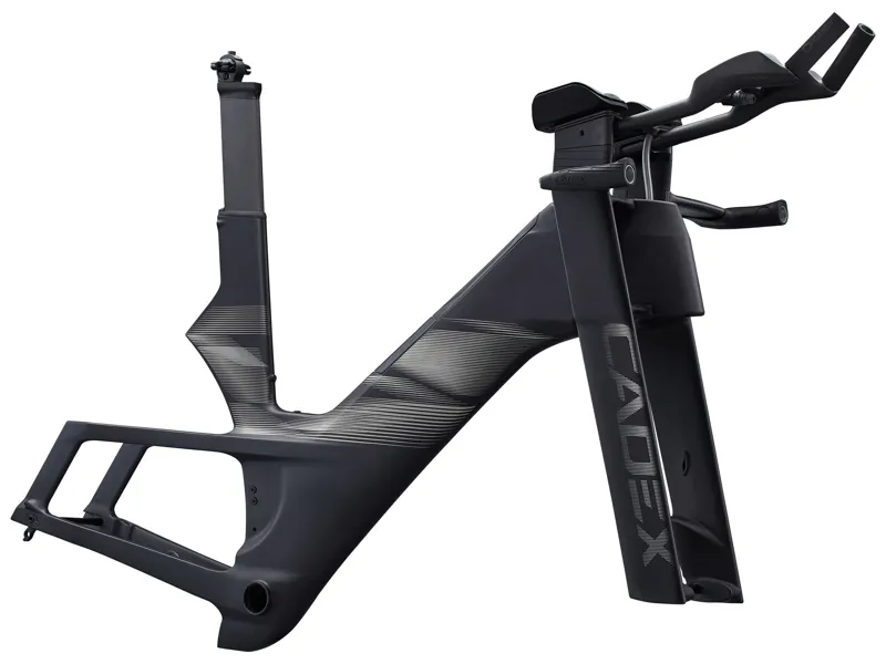 CADEX TRI Triathlon Frame Kit in Silver Rush-2