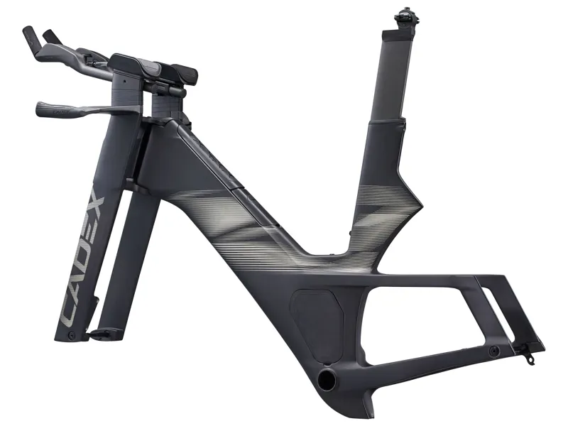 CADEX TRI Triathlon Frame Kit in Silver Rush-3