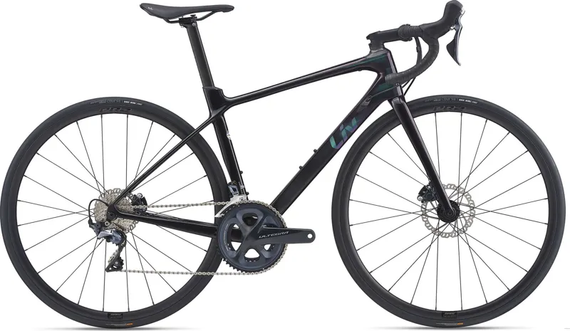 2021 Liv Langma Advanced 1 Disc Womens Road Bike : Ultegra : BLACK