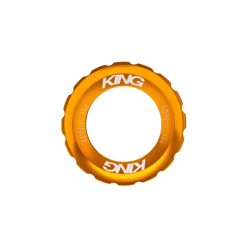 Chris King - Lockring for CenterLock Rotors : Gold