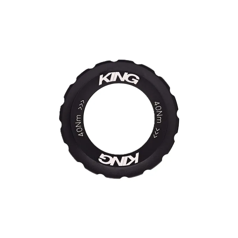 Chris King - Lockring for CenterLock Rotors : Matte Black