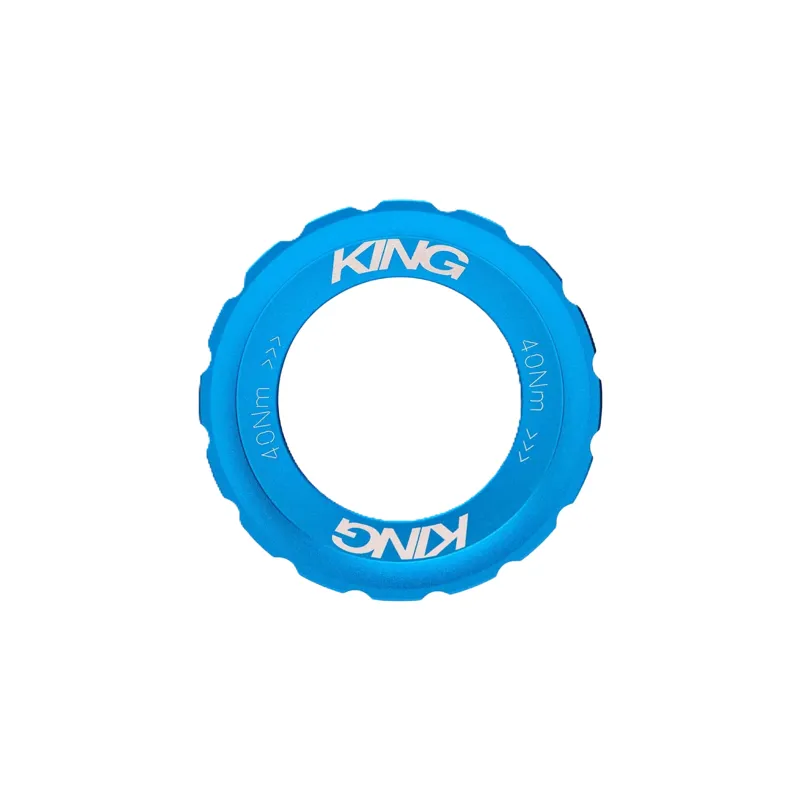 Chris King - Lockring for CenterLock Rotors : Matte Turquoise