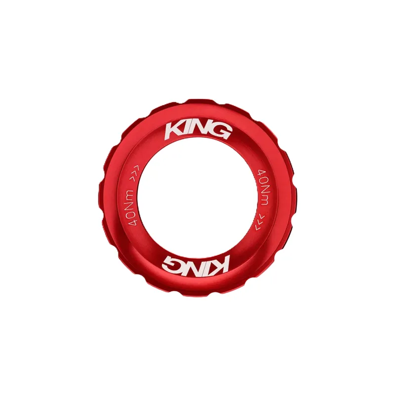 Chris King - Lockring for CenterLock Rotors : Red