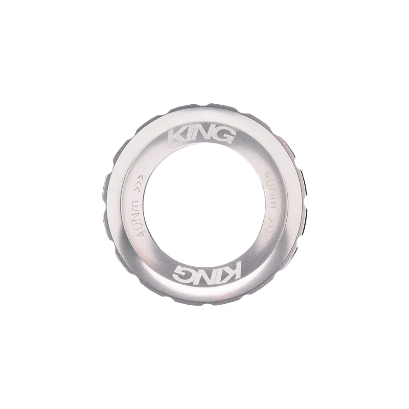Chris King - Lockring for CenterLock Rotors : Silver