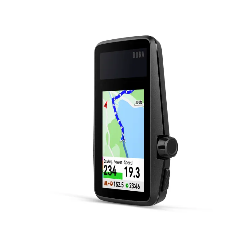 Coros Dura Solar GPS Bike Computer in Black-1