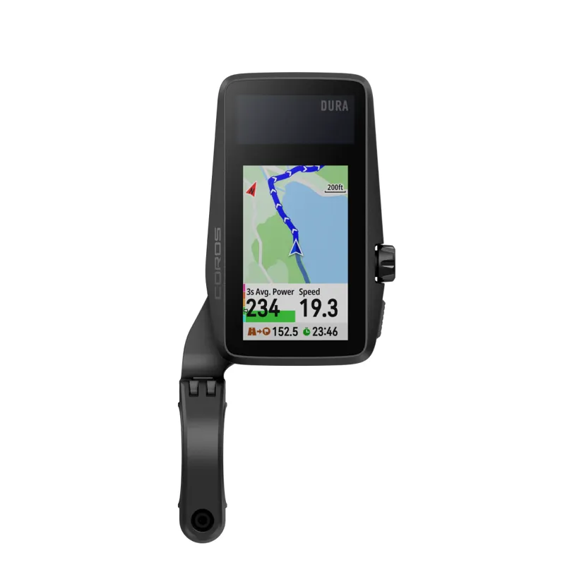Coros Dura Solar GPS Bike Computer in Black-4
