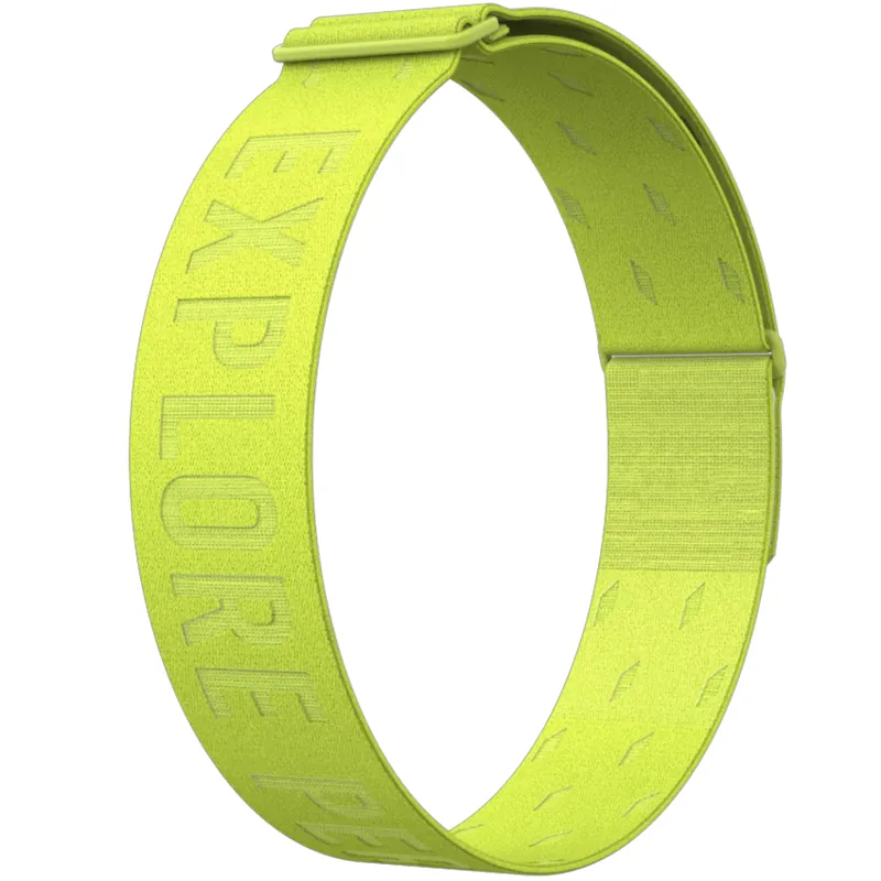 Coros Heart Rate Monitor Band in Lime Yellow