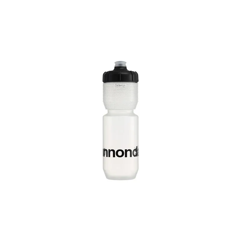Cannondale Gripper Logo Bottle : Clear / Black : 750ml