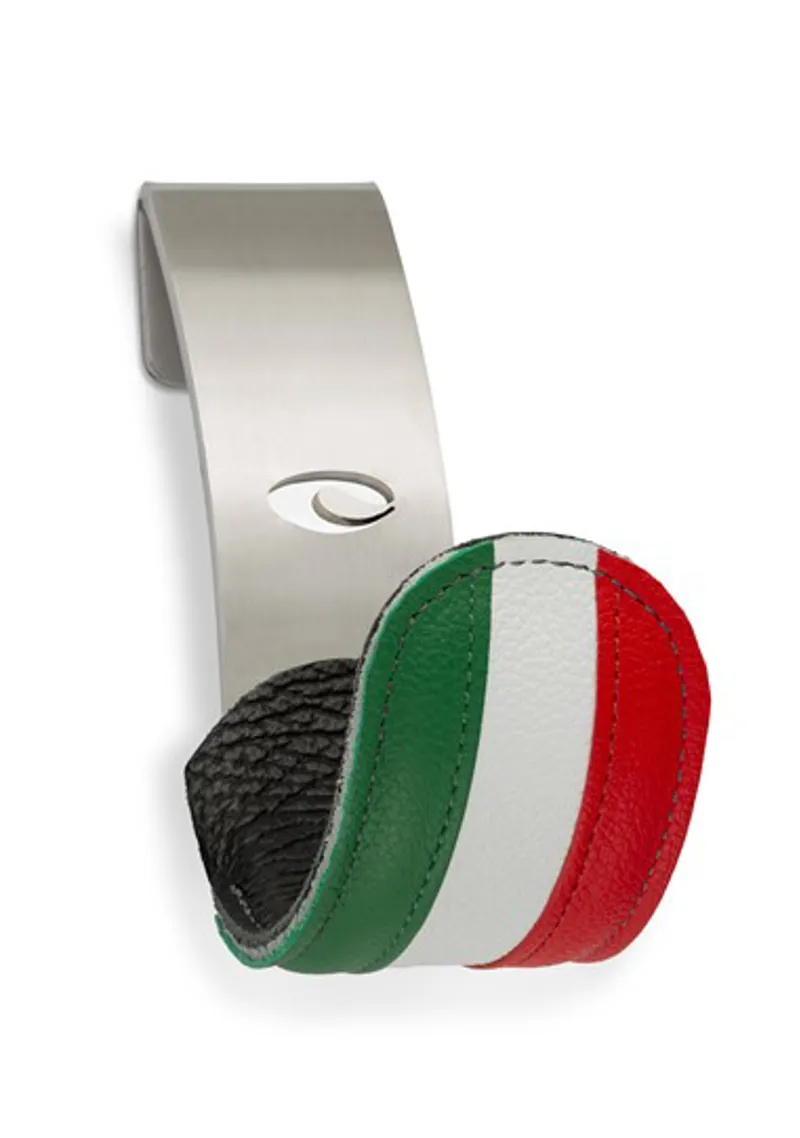 Cactus Tongue SCOOP Accessories Hanger : Italian Tricalore Stripe