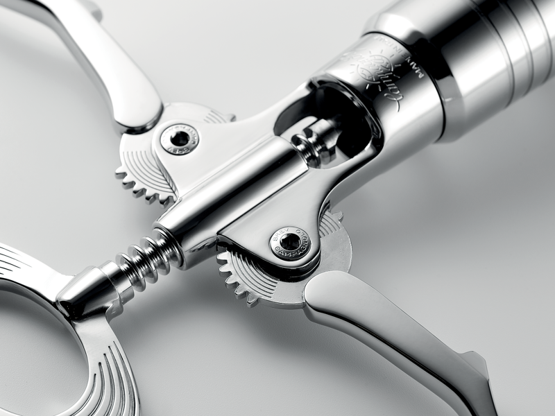 Campagnolo Il Cavatappi The Big Chrome Corkscrew : Black or Silver-6