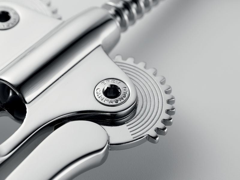 Campagnolo Il Cavatappi The Big Chrome Corkscrew : Black or Silver-5