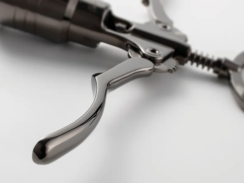 Campagnolo Il Cavatappi The Big Chrome Corkscrew : Black or Silver-7