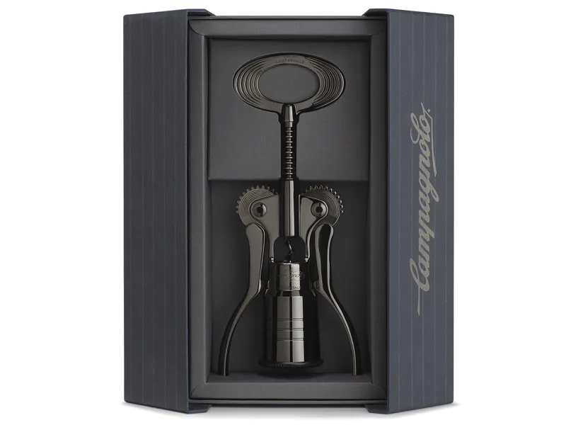 Campagnolo Il Cavatappi The Big Chrome Corkscrew : Black or Silver