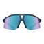 Koo HYPE Sunglasses : Matte Dark Blue / Turquoise Mirror