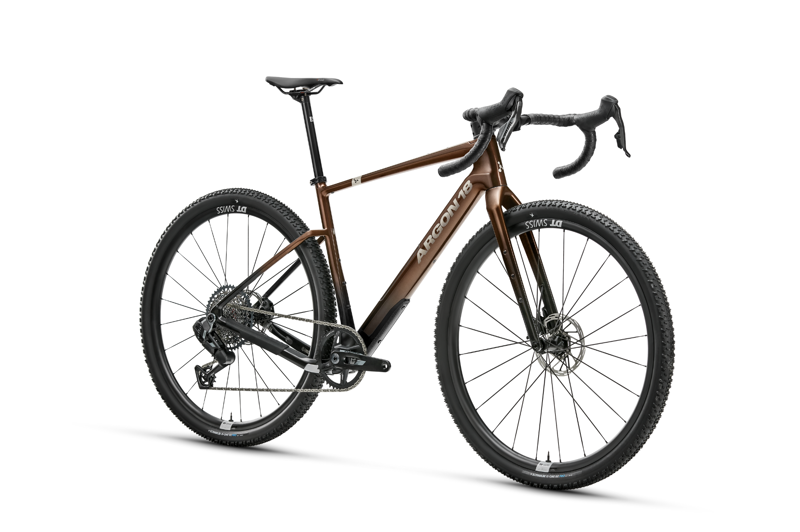Argon 18 Dark Matter Gravel Bike : SRAM Rival XPLR AXS : Root Beer-1