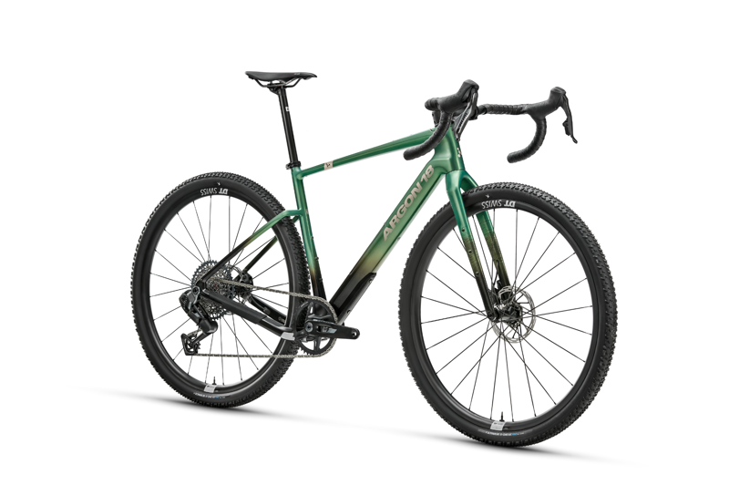 Argon 18 Dark Matter Gravel Bike : SRAM Rival XPLR AXS : Cactus Green-1