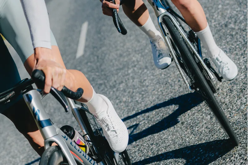 Quoc M PRO LACE Road Cycling Shoes : White-5