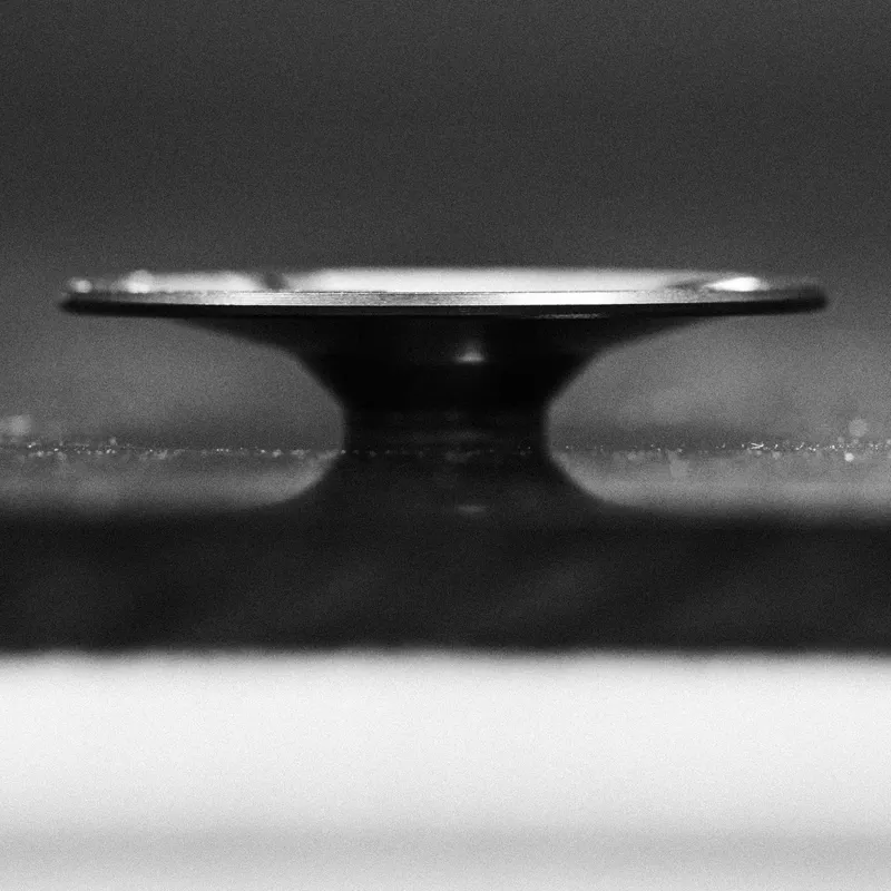 Wolf Tooth MKØ Ultralight Low Profile Stem Cap in Stealth Grey-3