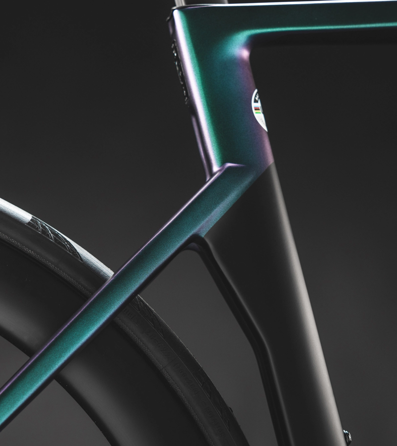 2023 Basso DIAMANTE SV DISC Carbon Road Frameset in AURORA-4