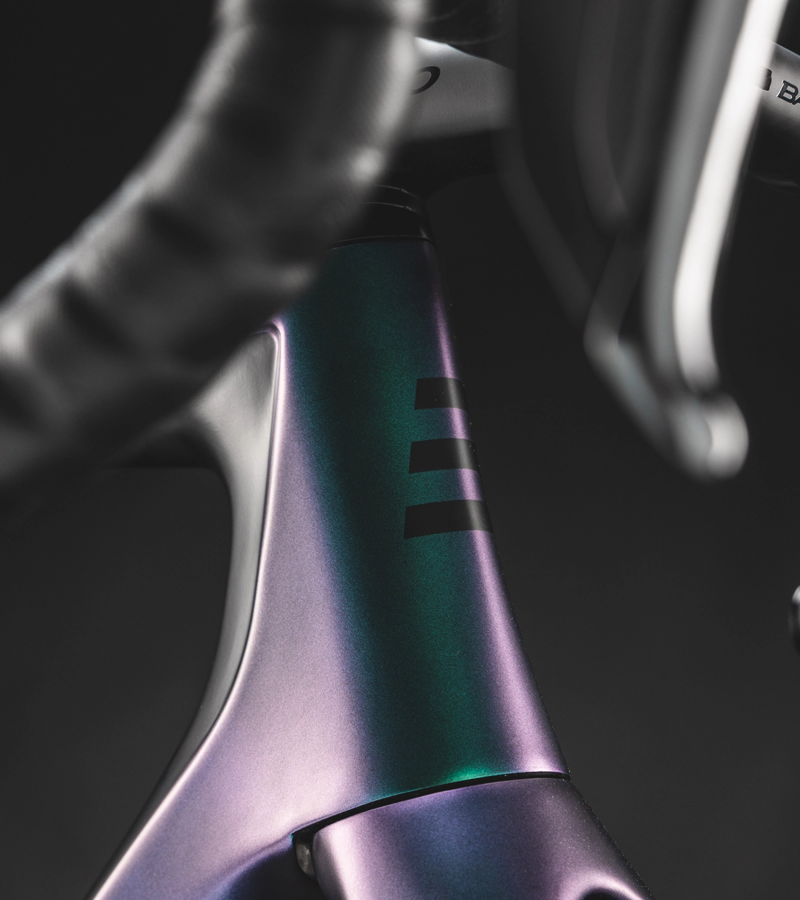 2023 Basso Diamante SV Disc with Dura-Ace Di2 : AURORA Green / Purple-4