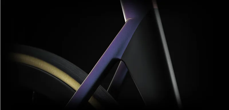 2022 Basso DIAMANTE SV DISC Carbon Road Frameset in Chameleon Purple-9