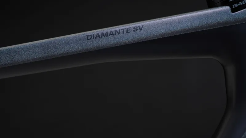 2023 Basso DIAMANTE SV DISC Carbon Road Frameset in Enigma Black-7