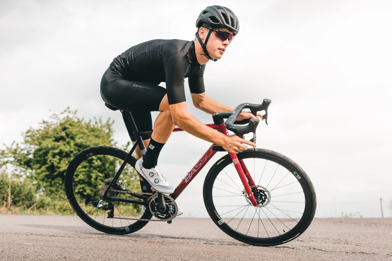 2023 Basso Diamante Disc Carbon Road Frameset : Candy Red Fade-3