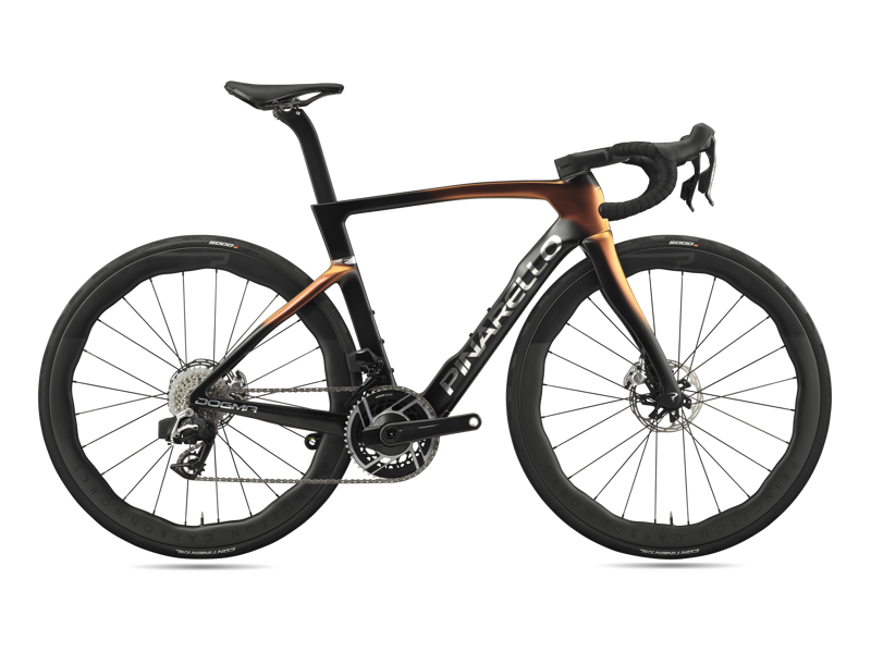 2025 Pinarello DOGMA F Frame Kit : Luxter Red - Gold-1