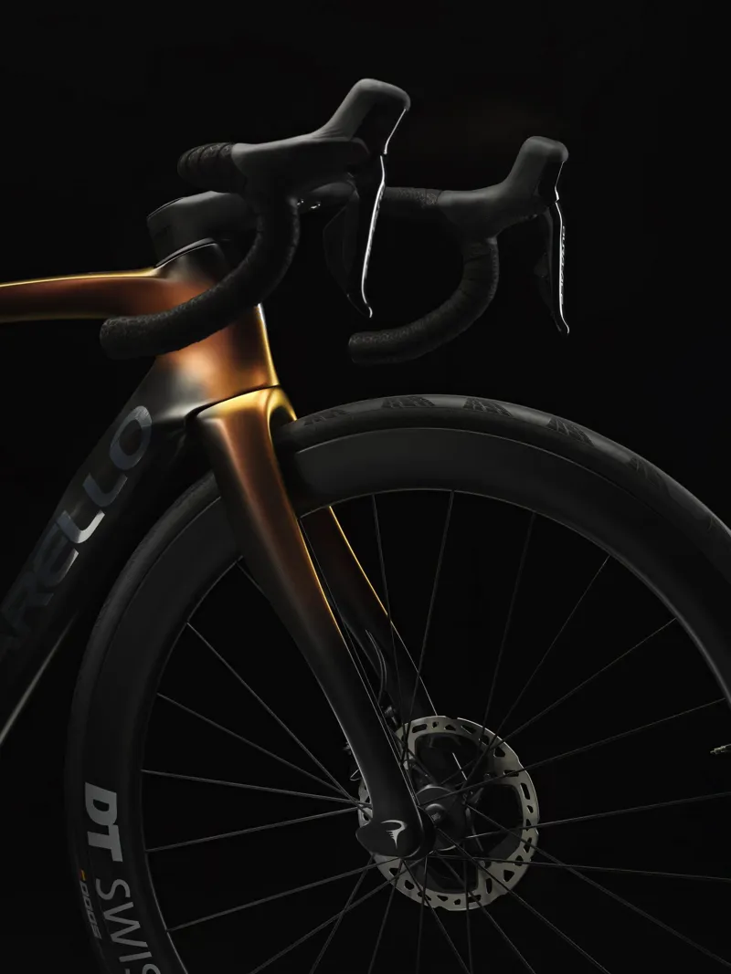 2025 Pinarello DOGMA F Frame Kit : Luxter Red - Gold-8