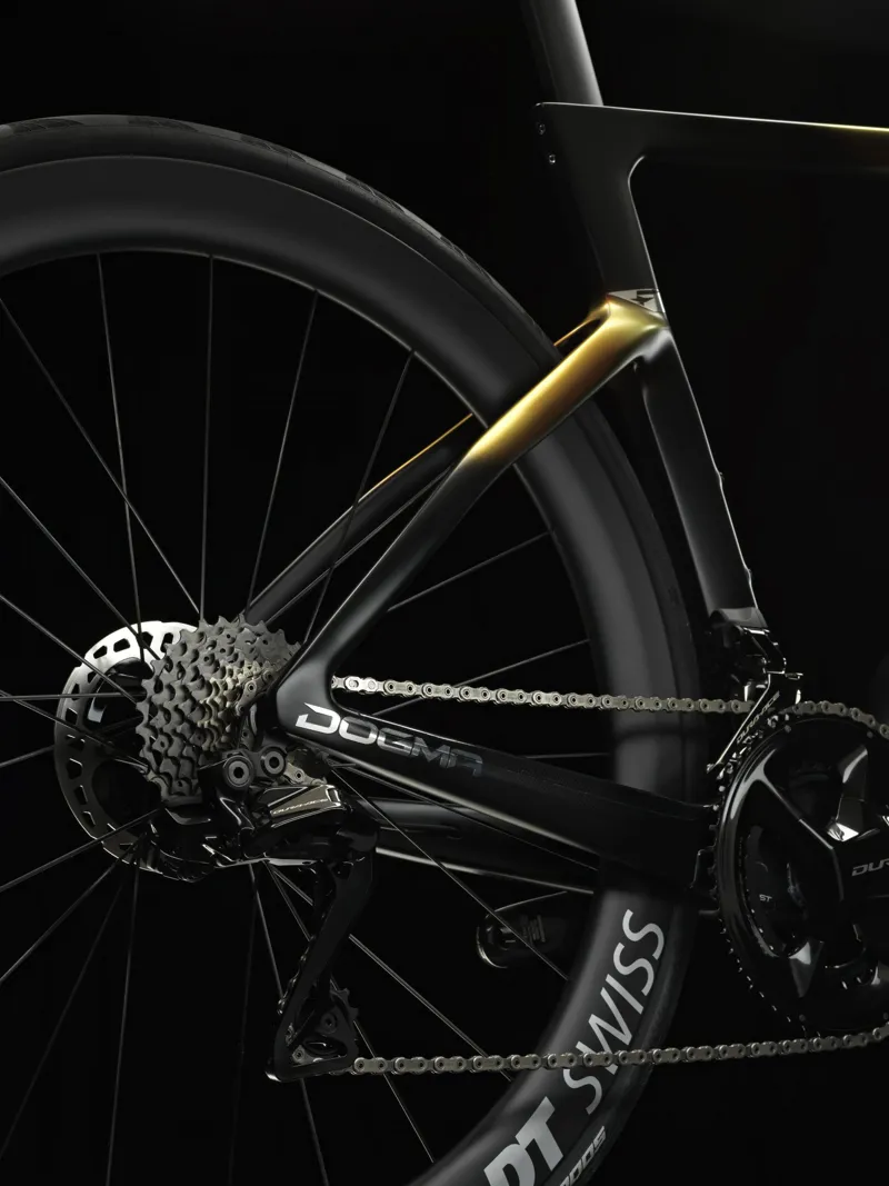 2025 Pinarello DOGMA F Frame Kit : Luxter Red - Gold-9