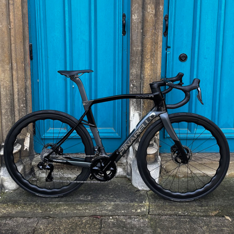 EX-DEMO : Pinarello DOGMA X Bike : Dura Ace and Princeton Grit : Black